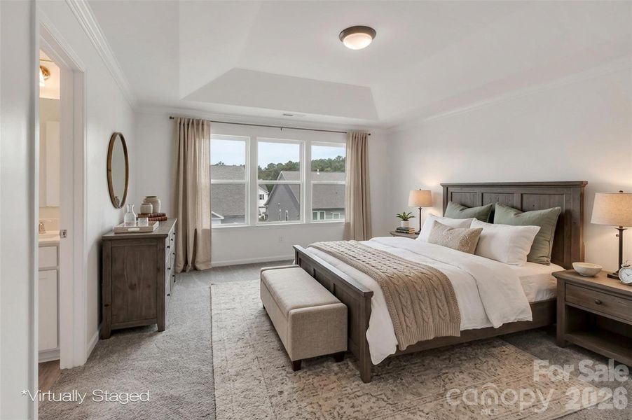 Furnished interior view inside a new home in Edgewater - The Links, Lancaster (Image 17).