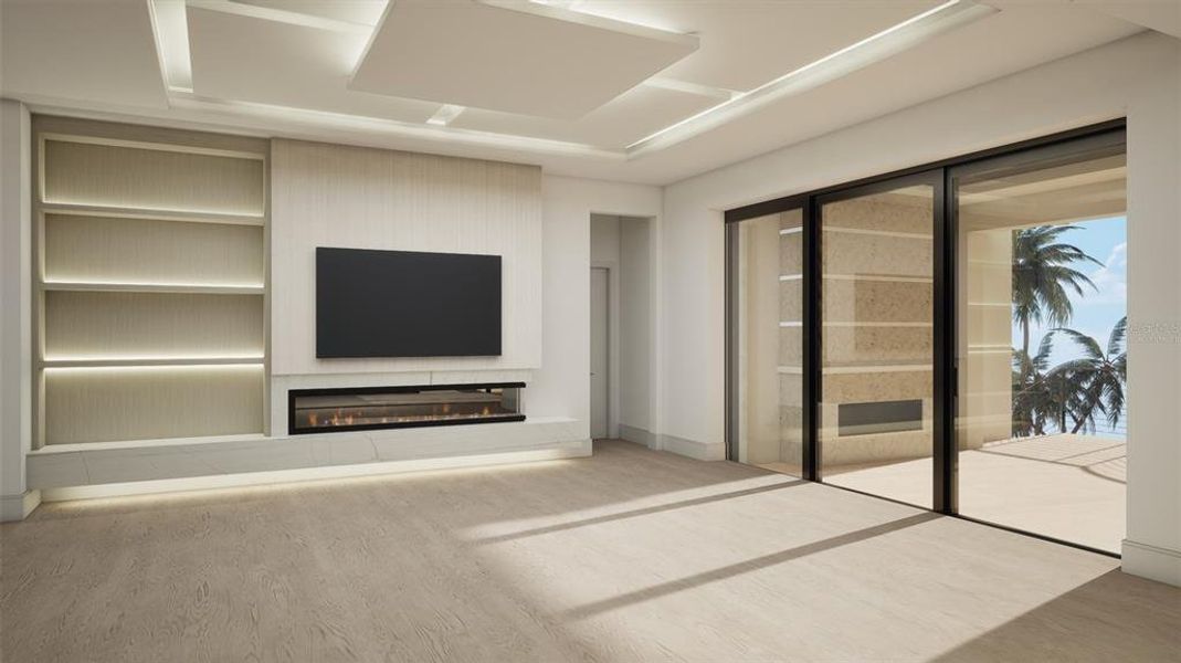 Furnished interior view inside a new home in , Sarasota (Image 9). Furnished interior view inside a new home in , Sarasota (Image 9).