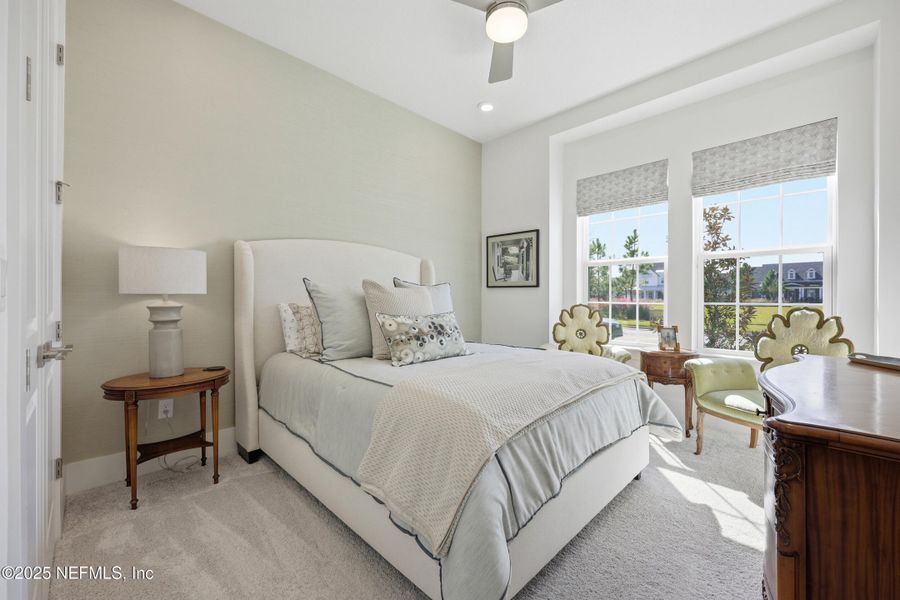 Furnished interior view inside a new home in , Jacksonville (Image 42).