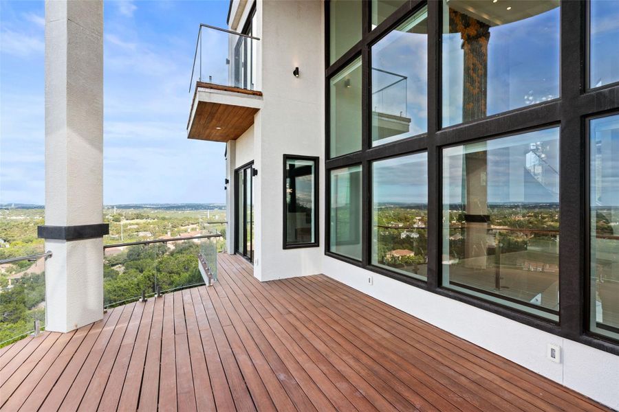 Veranda off of great room