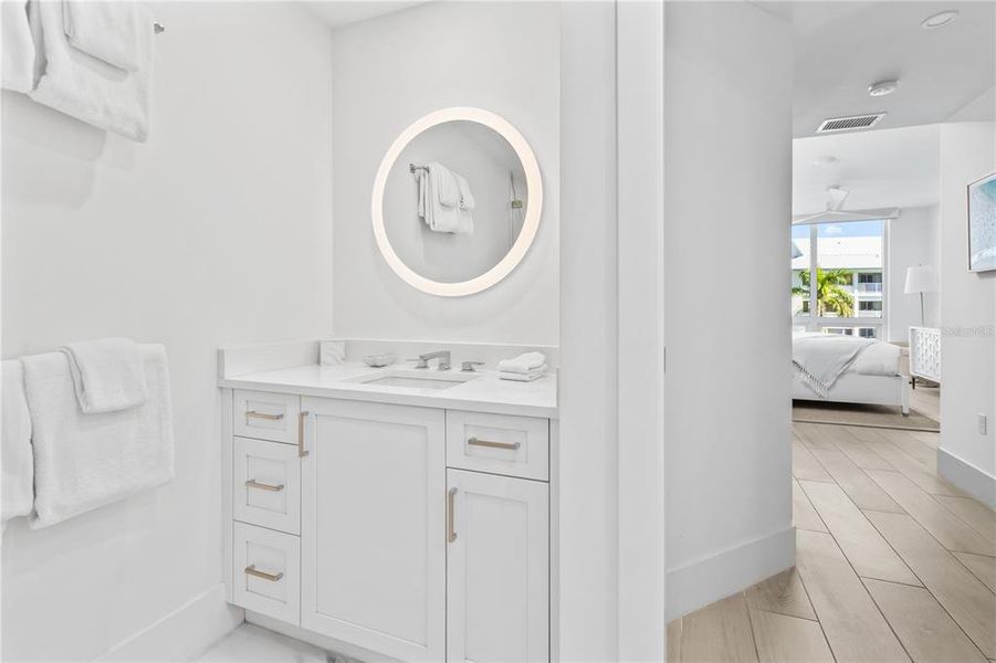 Furnished interior view inside a new home in , Sarasota (Image 7).