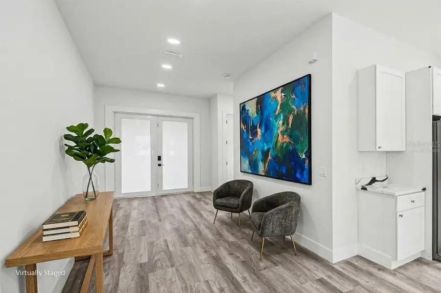 Furnished interior view inside a new home in , St. Petersburg (Image 17).