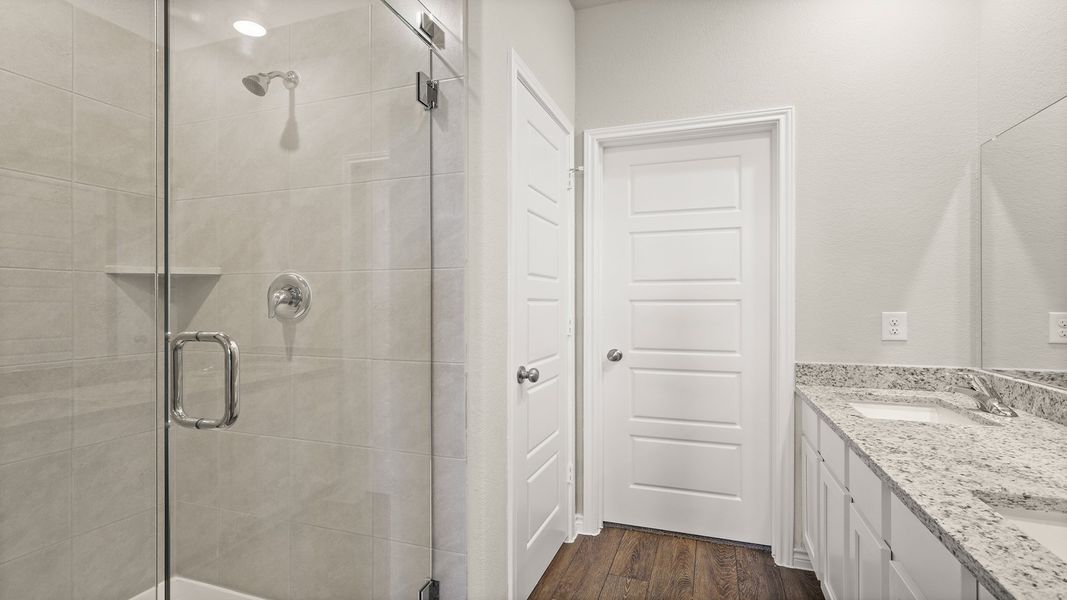 Primary bathroom Primary bathroom