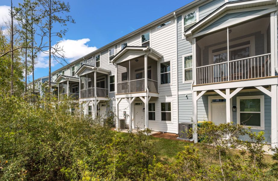 Exterior details and patio area of a home in New Riverside Village, Bluffton (Image 28). Exterior details and patio area of a home in New Riverside Village, Bluffton (Image 28).