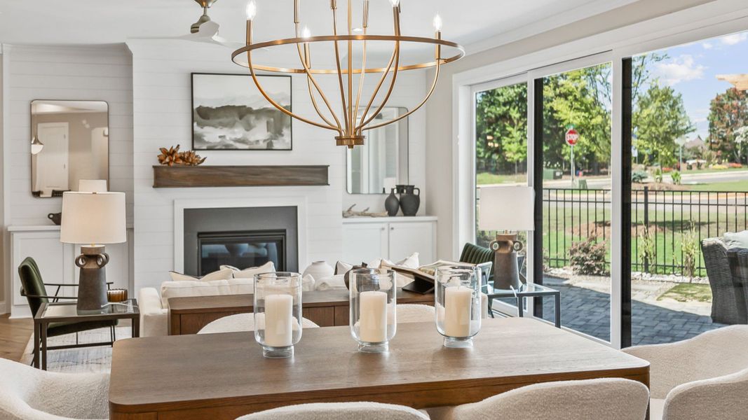 Representative furnished interior of a home built from the Promenade Bonus by Epcon Communities in The Courtyards at Post Road, Cumming (Image 12). Representative furnished interior of a home built from the Promenade Bonus by Epcon Communities in The Courtyards at Post Road, Cumming (Image 12).