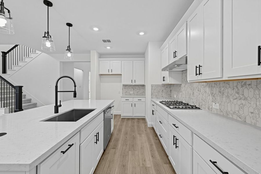 Furnished interior view inside a new home in The Ridge at Northlake, Northlake (Image 8).