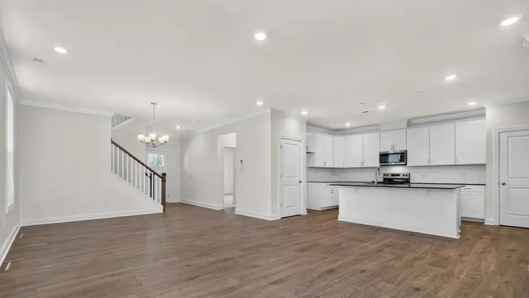 Furnished interior view inside a new home in Madden West, Fuquay Varina (Image 4).