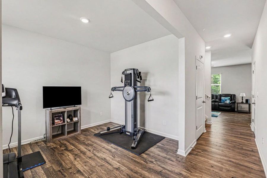 Furnished interior view inside a new home in , Fairburn (Image 28).