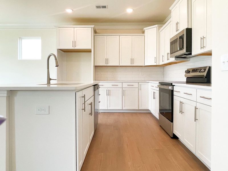 Furnished interior view inside a new home in Harrington, Greenville (Image 6).