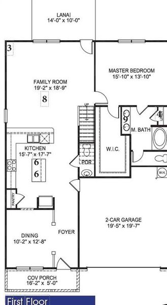 2D floor plan layout of this home in Thunder Ridge, Dawsonville, GA (Image 3). 2D floor plan layout of this home in Thunder Ridge, Dawsonville, GA (Image 3).