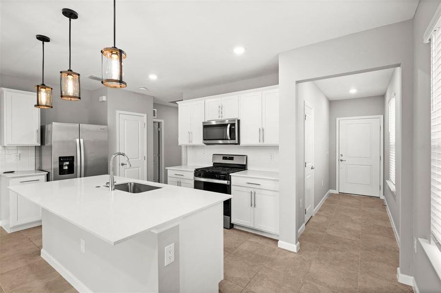 Furnished interior view inside a new home in , Punta Gorda (Image 6).