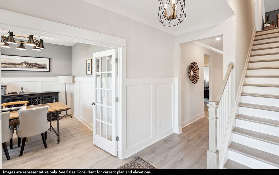 Furnished interior view inside a new home in McCain's Station, Gallatin (Image 3).