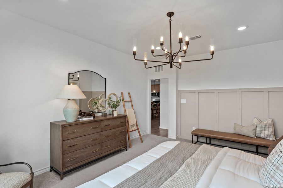 Furnished interior view inside a new home in Dove Song, Marion (Image 28).