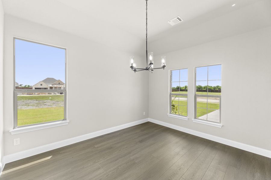 Spacious, unfurnished interior of a new home in Lovers Landing, Forney (Image 24).