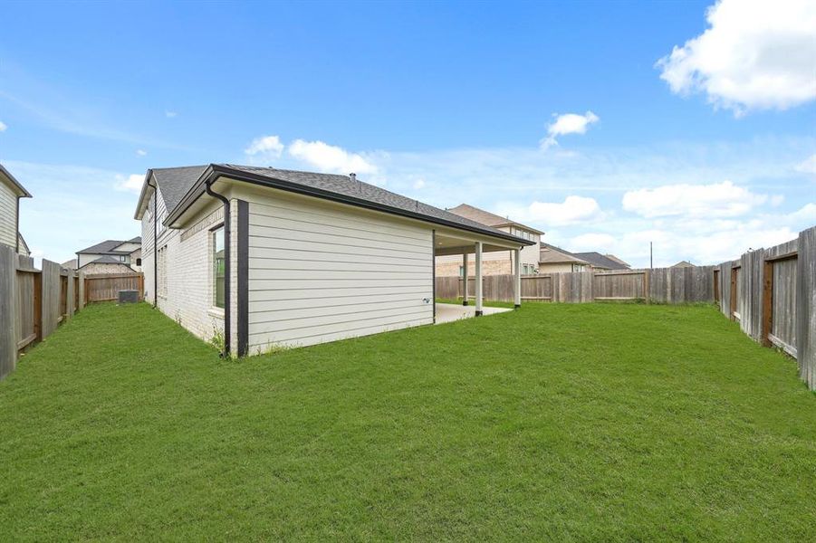 Plenty of green space for all family fun activities and those four-legged friends too.