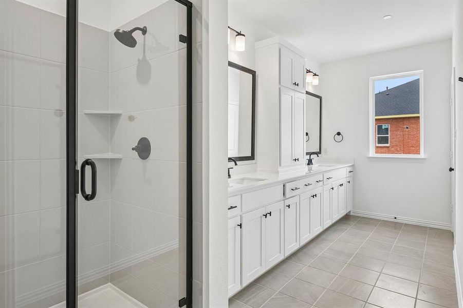 Featuring a spacious walk in shower, this owner's bath was designed with you in mind! Featuring a spacious walk in shower, this owner's bath was designed with you in mind!