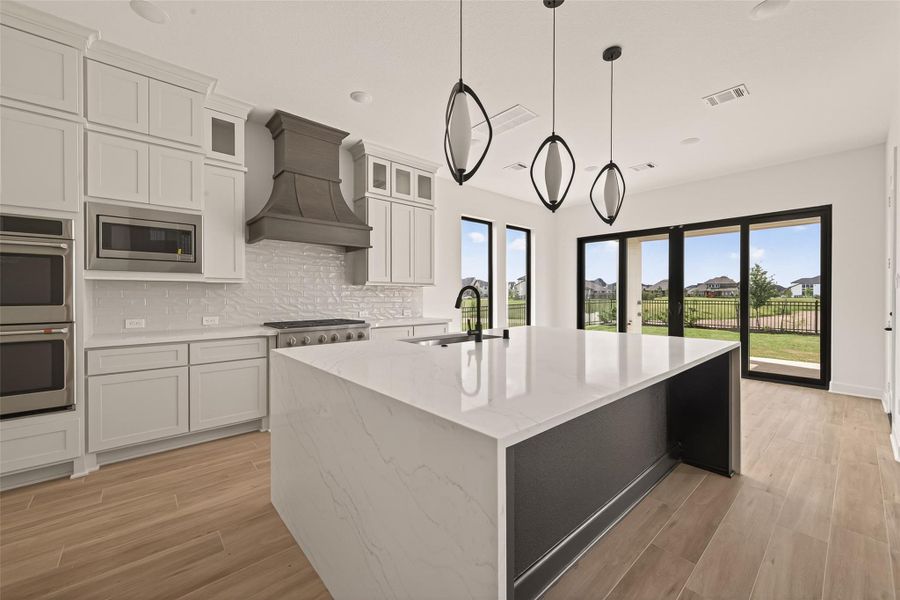 Furnished interior view inside a new home in , Brookshire (Image 7).