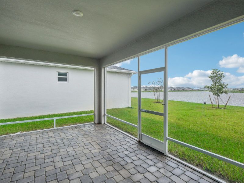 Lanai of the Coral floorplan at 6398 NW Sweetwood Dr