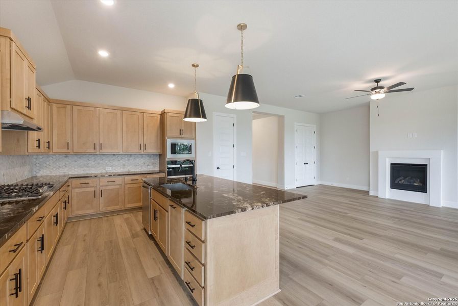 Furnished interior view inside a new home in Esperanza, Boerne (Image 5).