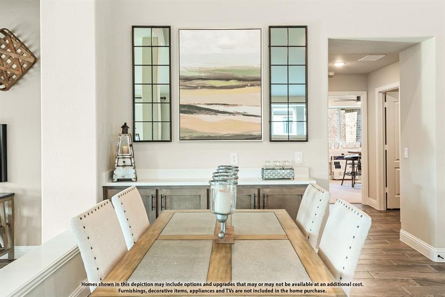 Furnished interior view inside a new home in Sunset Ridge, Alvarado (Image 16). Furnished interior view inside a new home in Sunset Ridge, Alvarado (Image 16).