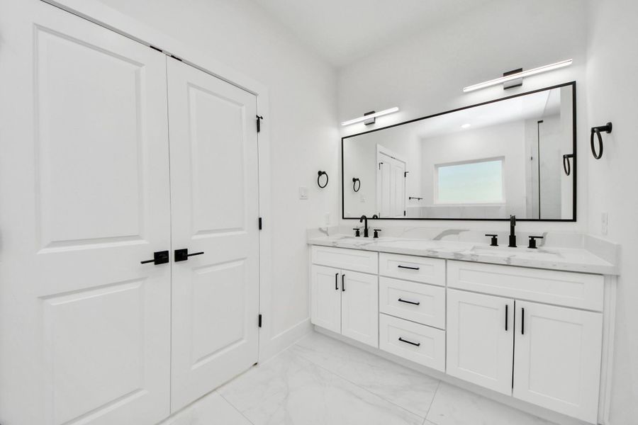 Furnished interior view inside a new home in , Houston (Image 18).