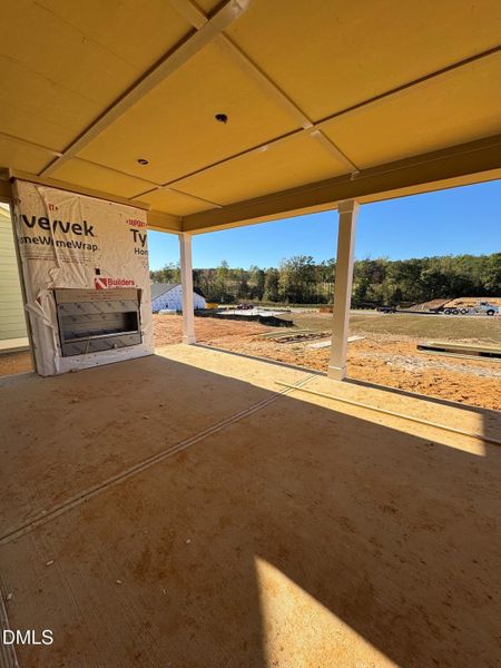 Lot 307 Outdoor Fireplace