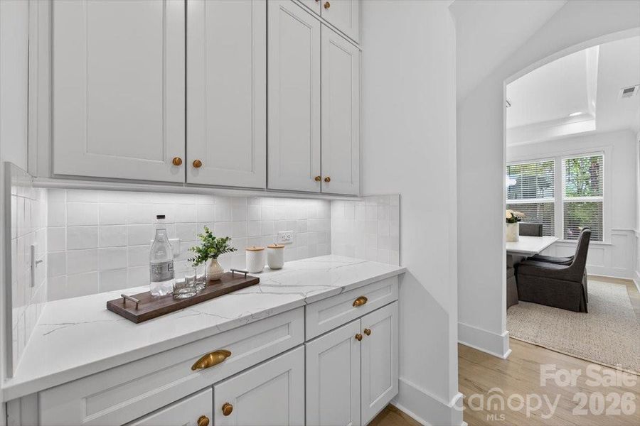 Furnished interior view inside a new home in , Charlotte (Image 17).