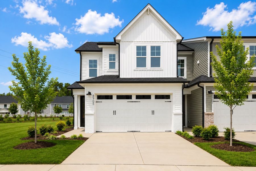 Representative exterior photo of a completed home built from the The Hemlock by RobuckHomes in Kennebec Crossing, Angier, NC (Image 42).