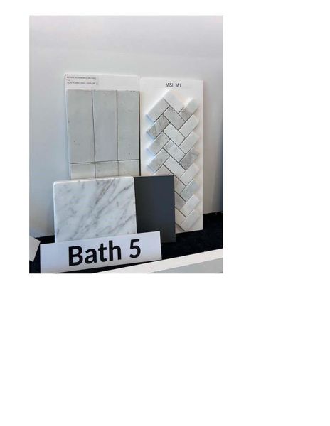 On-trend finishes for the secondary bathrooms as well. On-trend finishes for the secondary bathrooms as well.
