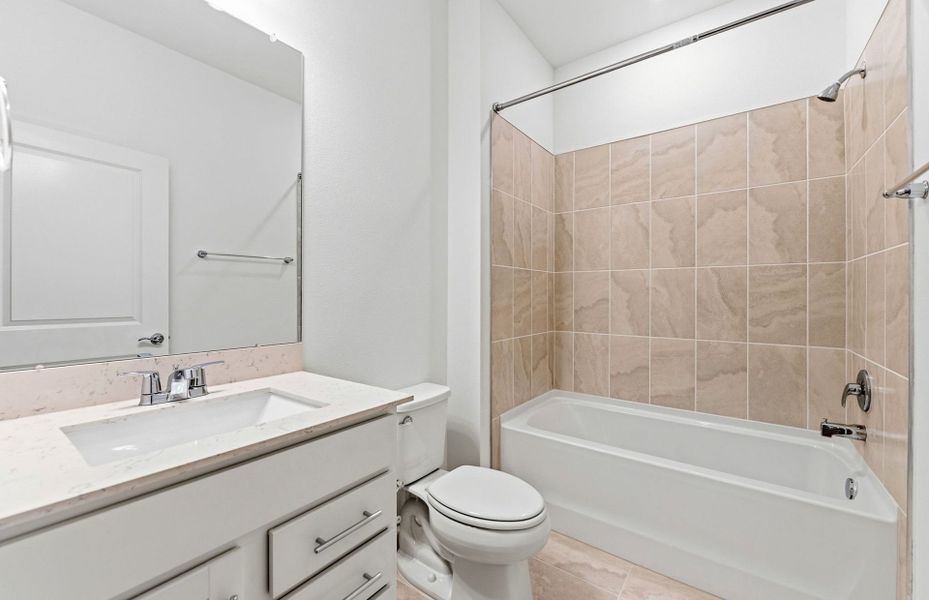 Furnished interior view inside a new home in Vida's Way, Wesley Chapel (Image 9).