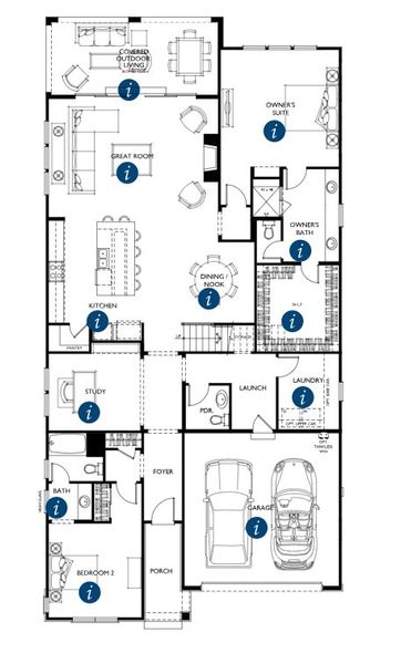 2D floor plan layout for the Balboa by Classica Homes in McLean - South Shore, Clover, SC (Image 4). 2D floor plan layout for the Balboa by Classica Homes in McLean - South Shore, Clover, SC (Image 4).