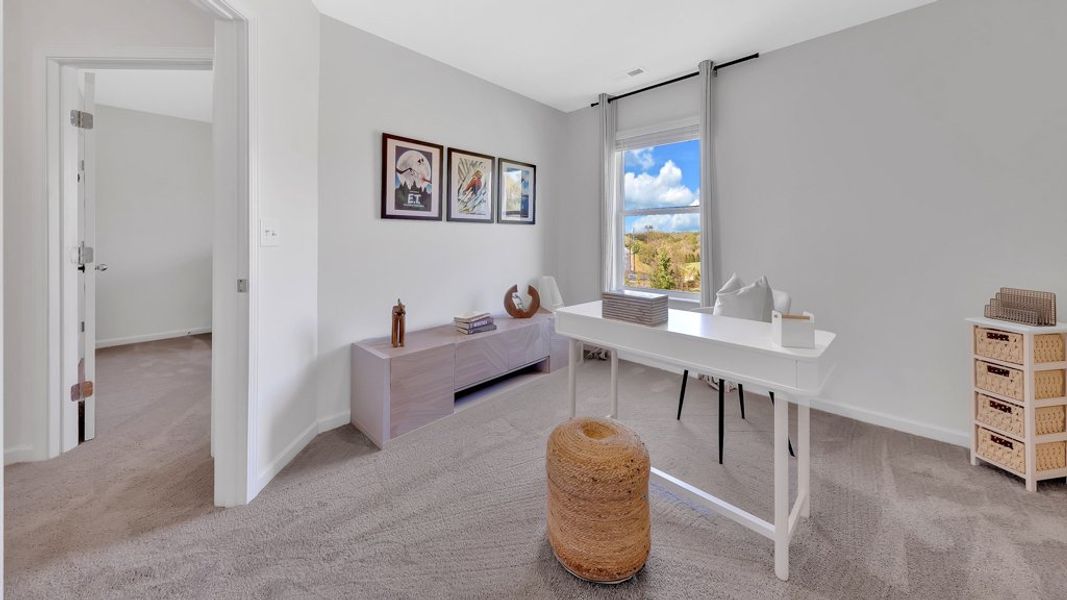 Furnished interior view inside a new home in The Arbor Townhomes, Kingsport (Image 23).
