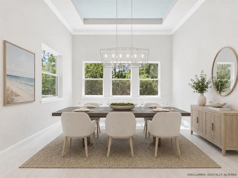 Furnished interior view inside a new home in , Palm Coast (Image 7).