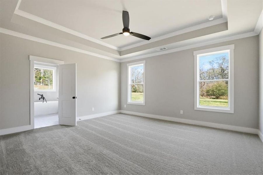 Spacious, unfurnished interior of a new home in , Statham (Image 62).