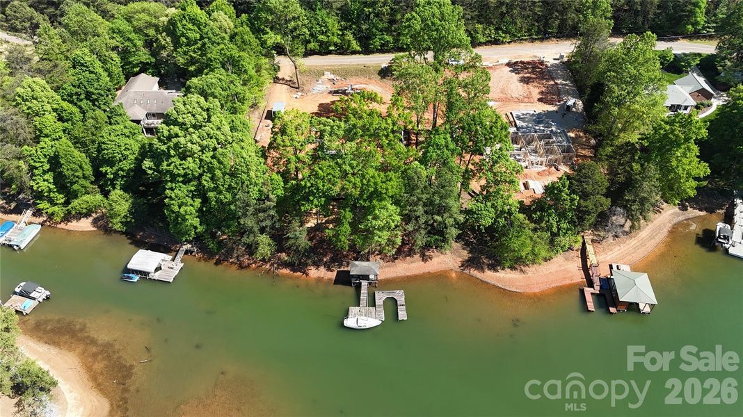 Waterfront lot location