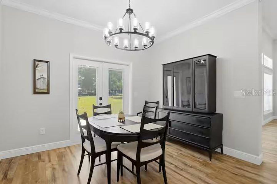Furnished interior view inside a new home in , Dunnellon (Image 6).