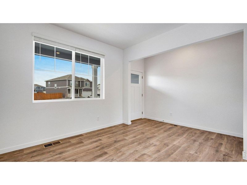 Spacious, unfurnished interior of a new home in Vista Meadows, Fort Lupton (Image 16). Spacious, unfurnished interior of a new home in Vista Meadows, Fort Lupton (Image 16).