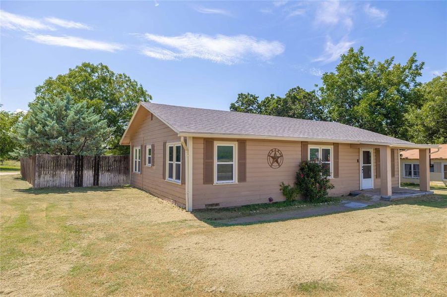 View of front of property with roof with shingles View of front of property with roof with shingles