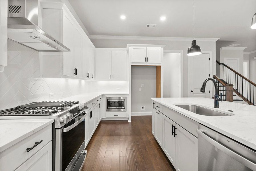 Representative furnished interior of a home built from the The Cameron by The Providence Group in Palisades Single Family, Cumming (Image 11).