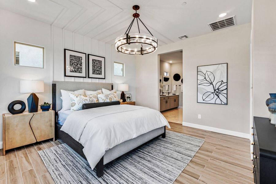 Representative furnished interior of a home built from the Crimson by Mattamy Homes in Tavira at Twin Peaks, Oro Valley (Image 13).