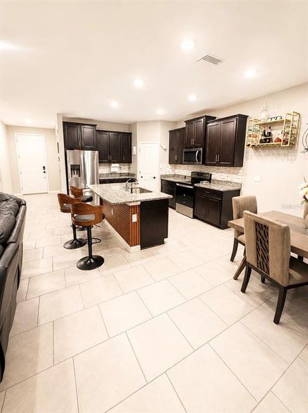 Furnished interior view inside a new home in Farm at Varrea, Plant City (Image 6).