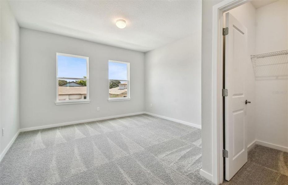 Bedroom 4 with Walk-In Closet