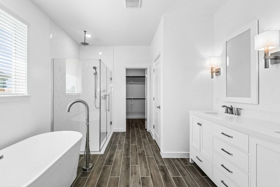 Spa-like primary bath Spa-like primary bath