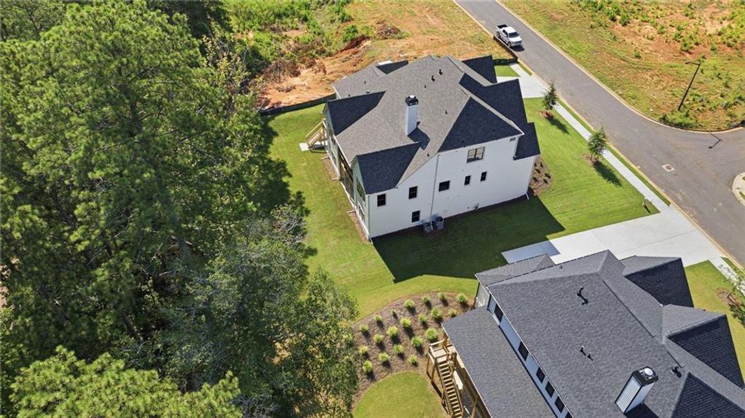 Front exterior of a new home in , Marietta, GA, highlighting curb appeal (Image 23). Front exterior of a new home in , Marietta, GA, highlighting curb appeal (Image 23).