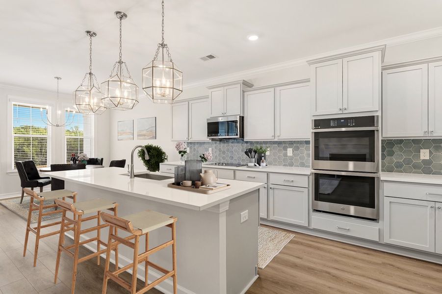 Representative furnished interior of a home built from the Hunter - Vanguard Collection by Mungo Homes in Arcadia, Myrtle Beach (Image 4).