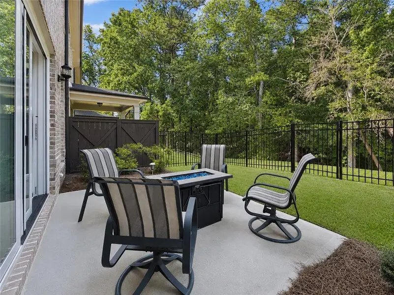 Exterior details and patio area of a home in , Johns Creek (Image 3).