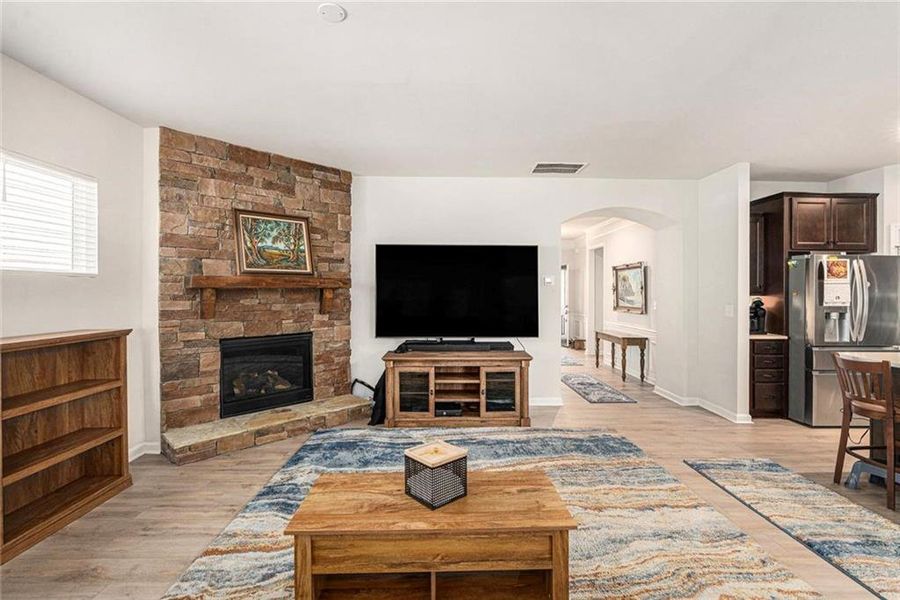 Furnished interior view inside a new home in , Griffin (Image 12).