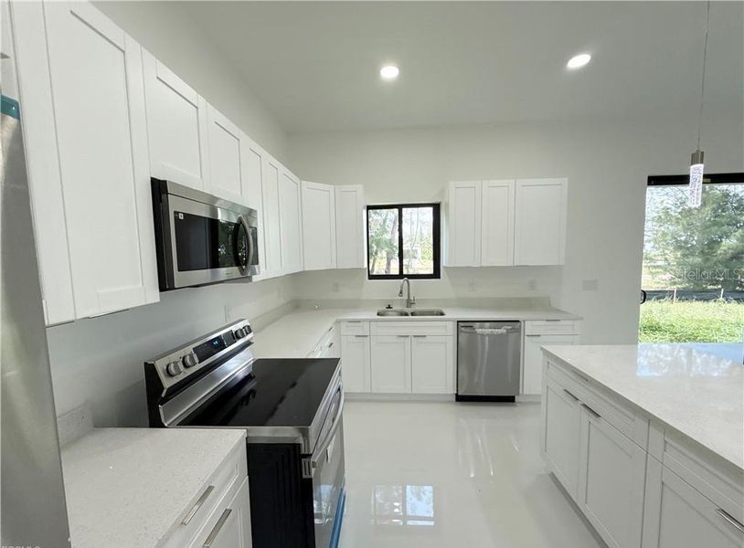 Furnished interior view inside a new home in , Cape Coral (Image 12). Furnished interior view inside a new home in , Cape Coral (Image 12).