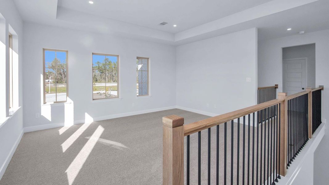 Spacious, unfurnished interior of a new home in Artavia, Conroe (Image 9).