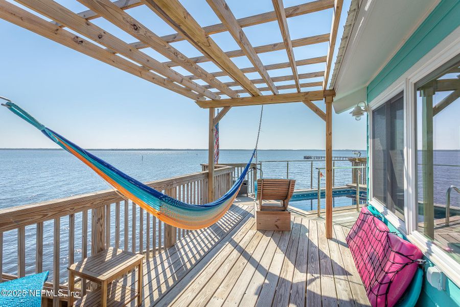 Exterior details and patio area of a home in , Panacea (Image 14). Exterior details and patio area of a home in , Panacea (Image 14).